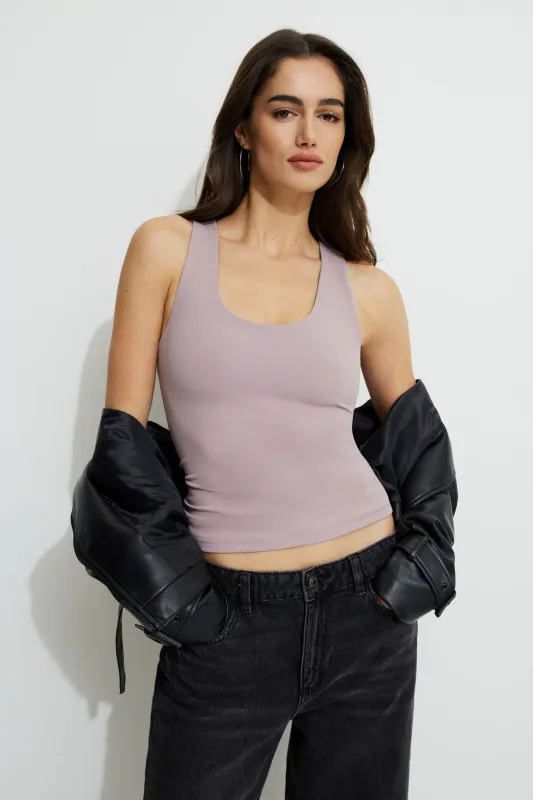 Hazel Softform Tank Top sold by Dynamite