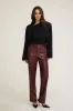 Camelia Straight Leg Faux Leather Pants sold by Dynamite