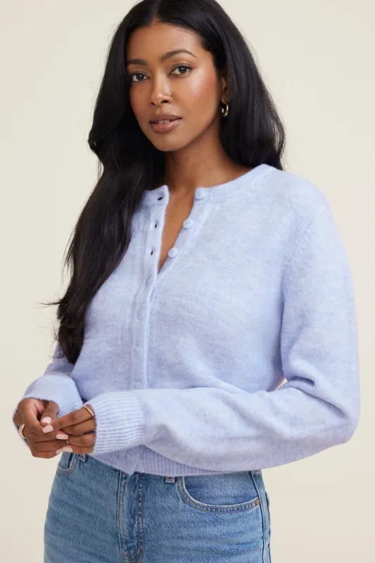 Rebecca Crewneck Cardigan sold by Dynamite