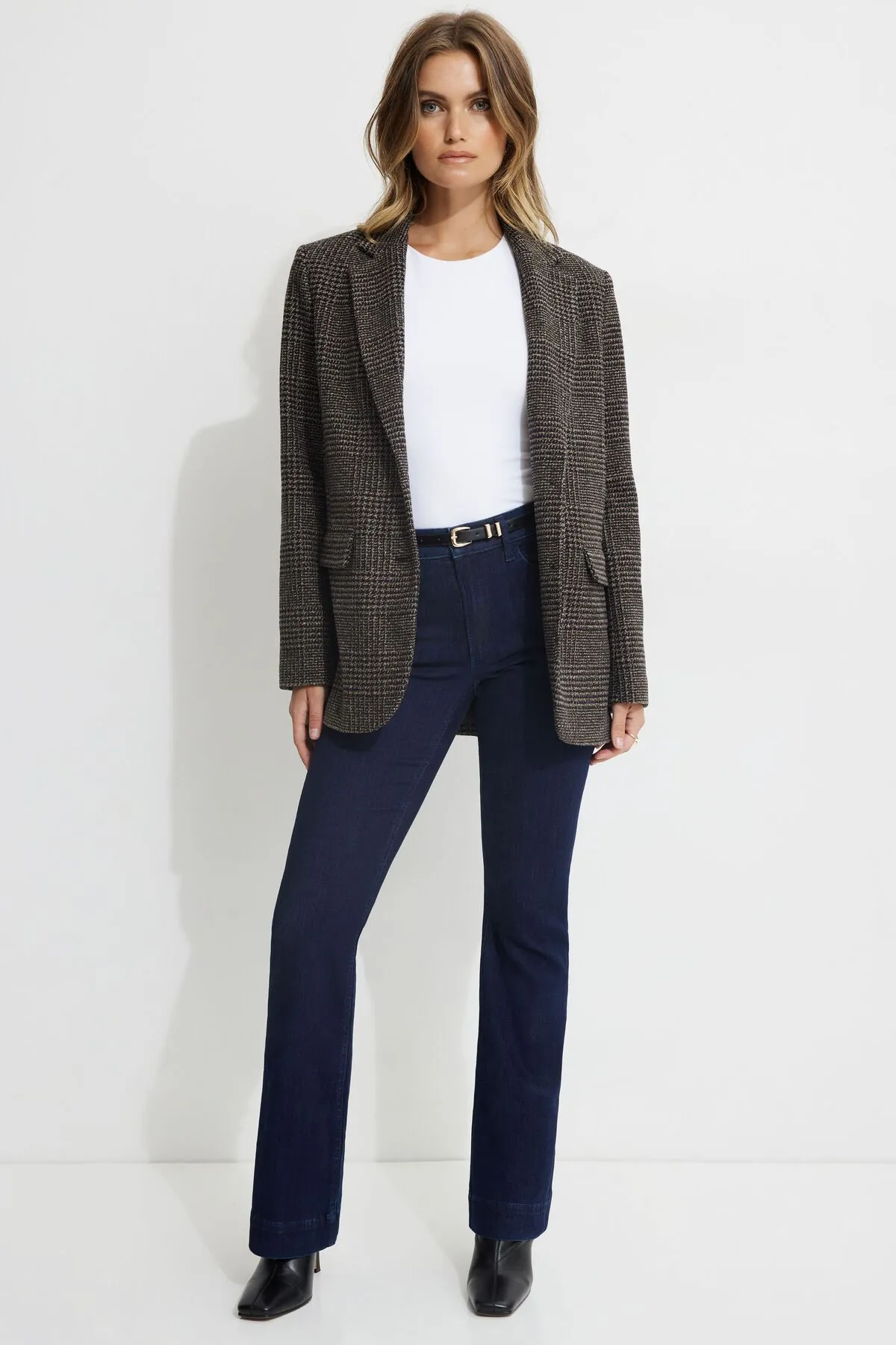 Ruby High Rise Bootcut Jeans sold by Dynamite