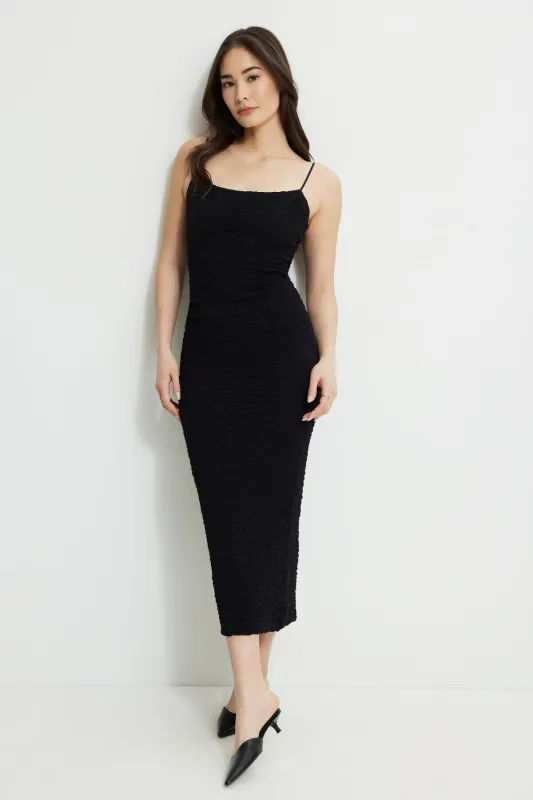 Simona Textured Maxi Dress sold by Dynamite