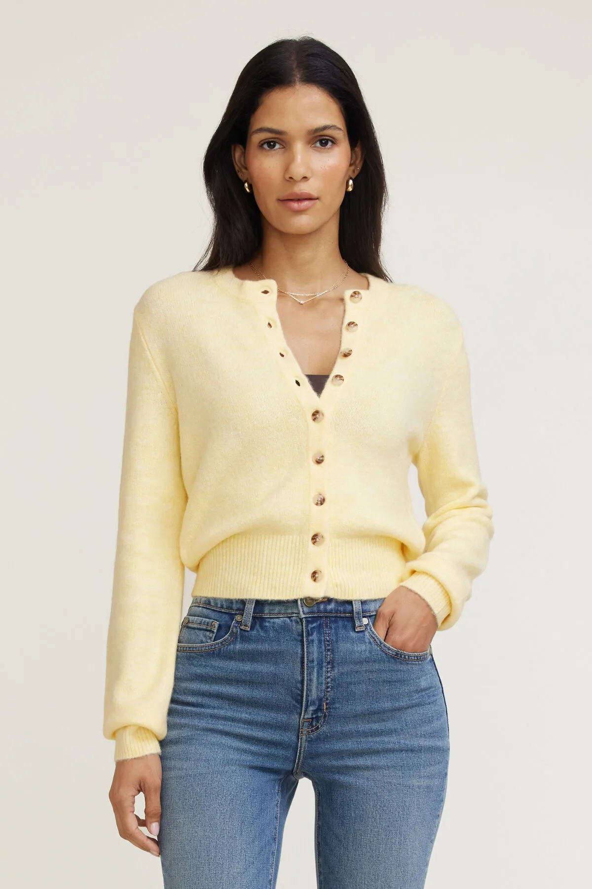 Rebecca Crewneck Cardigan sold by Dynamite product image thumbnail 4