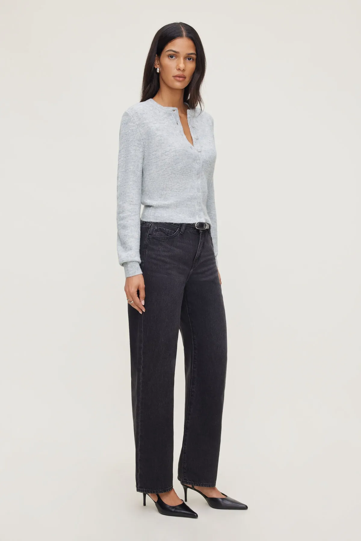 Rebecca Crewneck Cardigan sold by Dynamite product image thumbnail 3