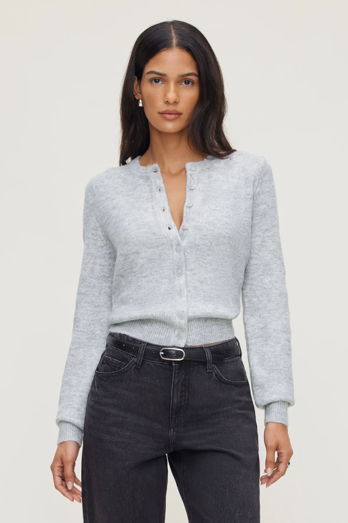 Rebecca Crewneck Cardigan sold by Dynamite product image thumbnail 4