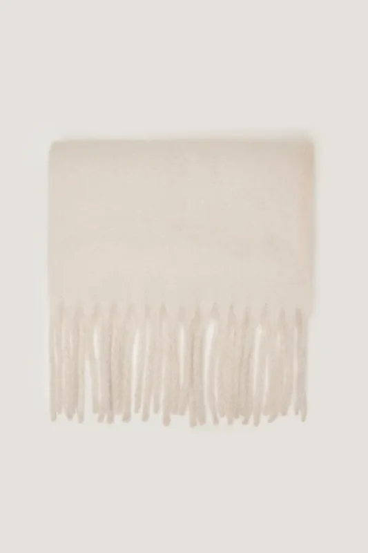 Oversized Fringed Scarf sold by Dynamite