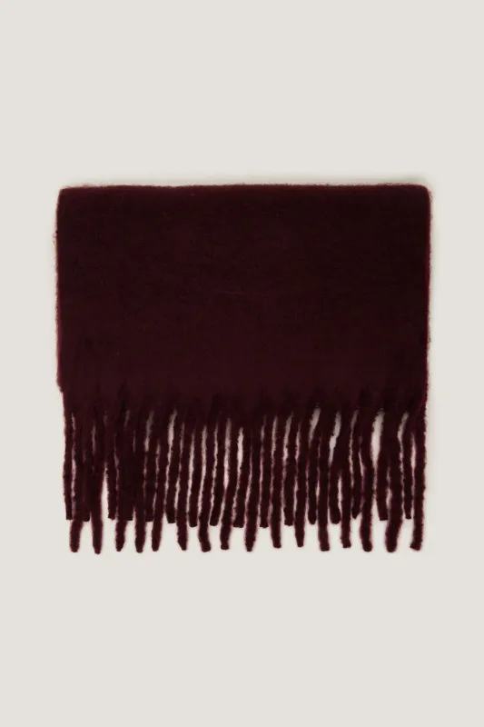 Oversized Fringed Scarf sold by Dynamite