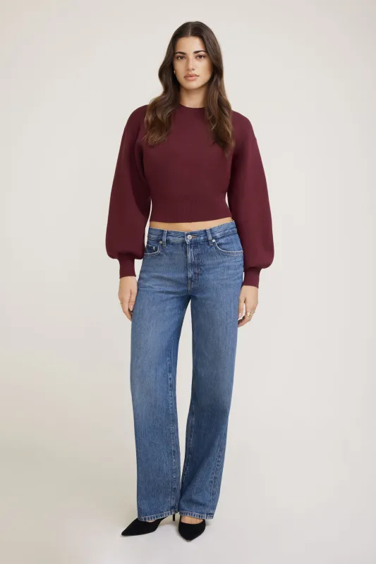 Balloon Sleeve Sweater sold by Dynamite