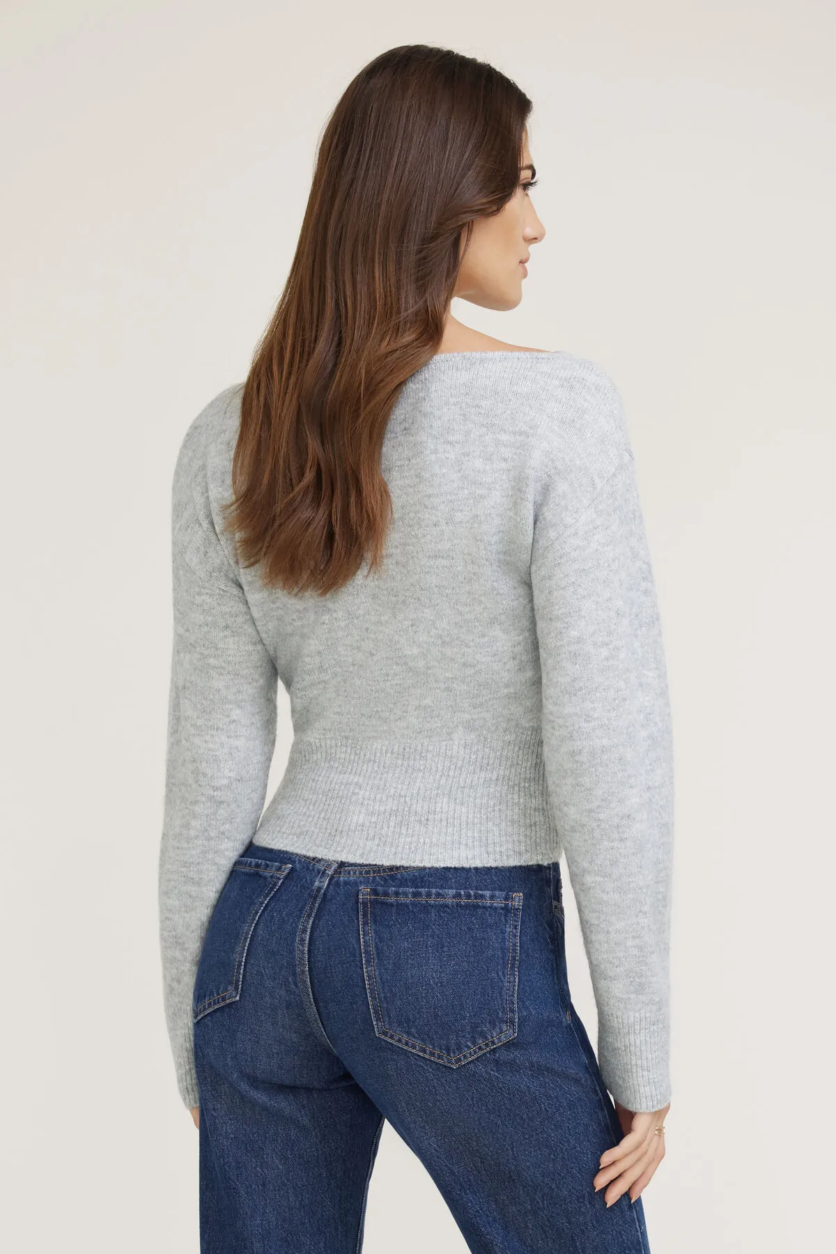 Juliet Cinched Boat Neck Sweater sold by Dynamite product image thumbnail 5