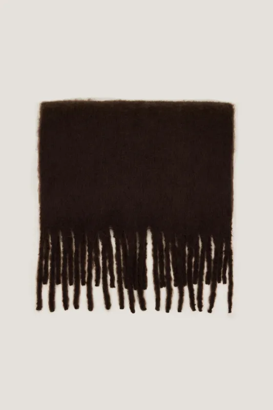 Oversized Fringed Scarf sold by Dynamite