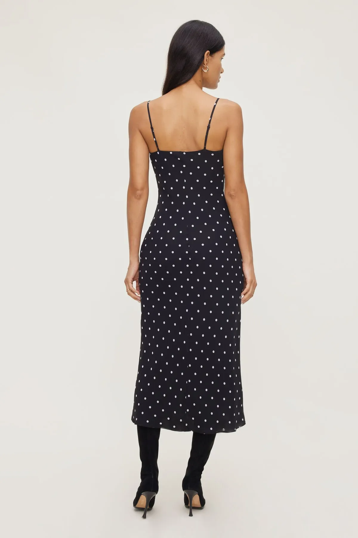 Estera Polka Dot Maxi Dress sold by Dynamite product image thumbnail 2