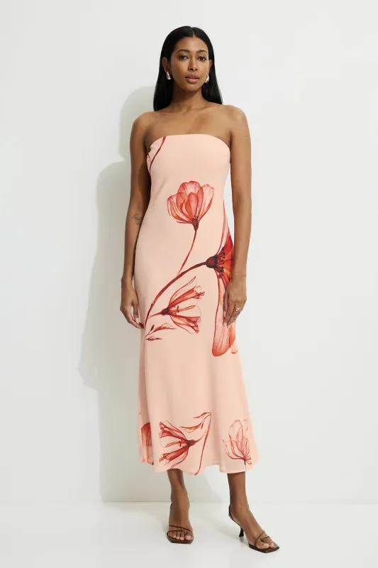 Leah Maxi Tube Dress sold by Dynamite