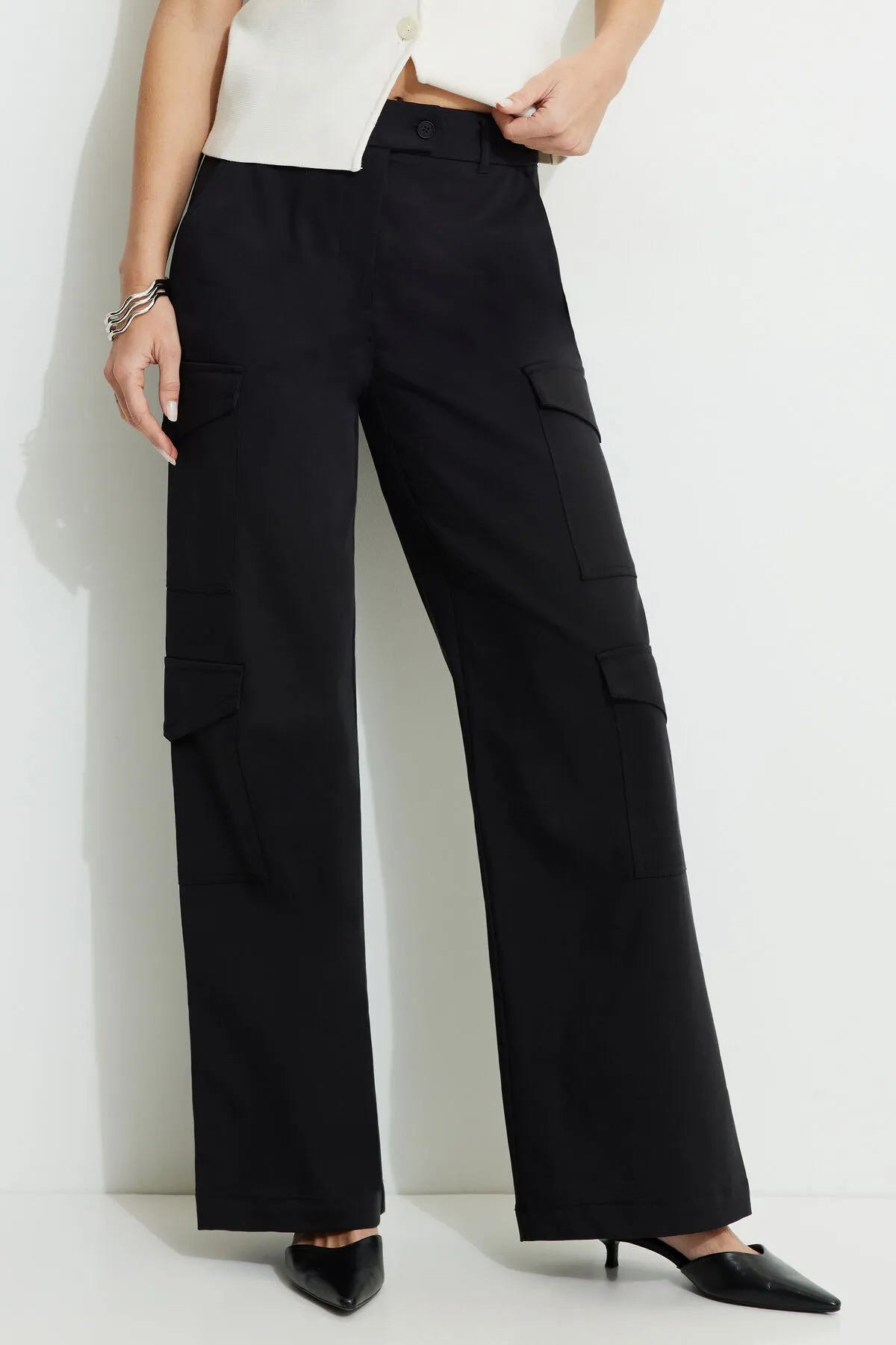 Straight Leg Cargo Pants sold by Dynamite product image thumbnail 2