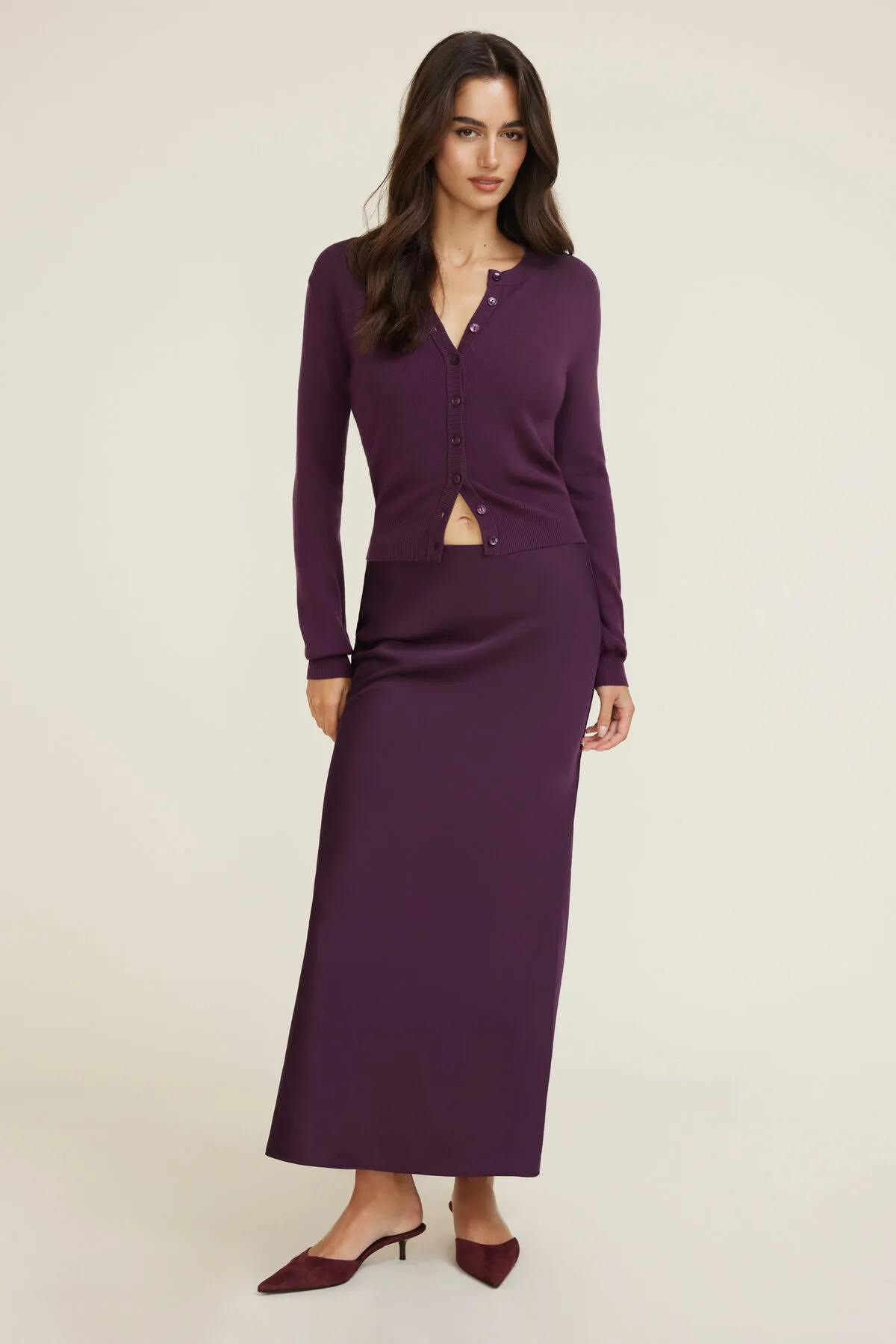 Rebecca Crewneck Cardigan sold by Dynamite product image thumbnail 4