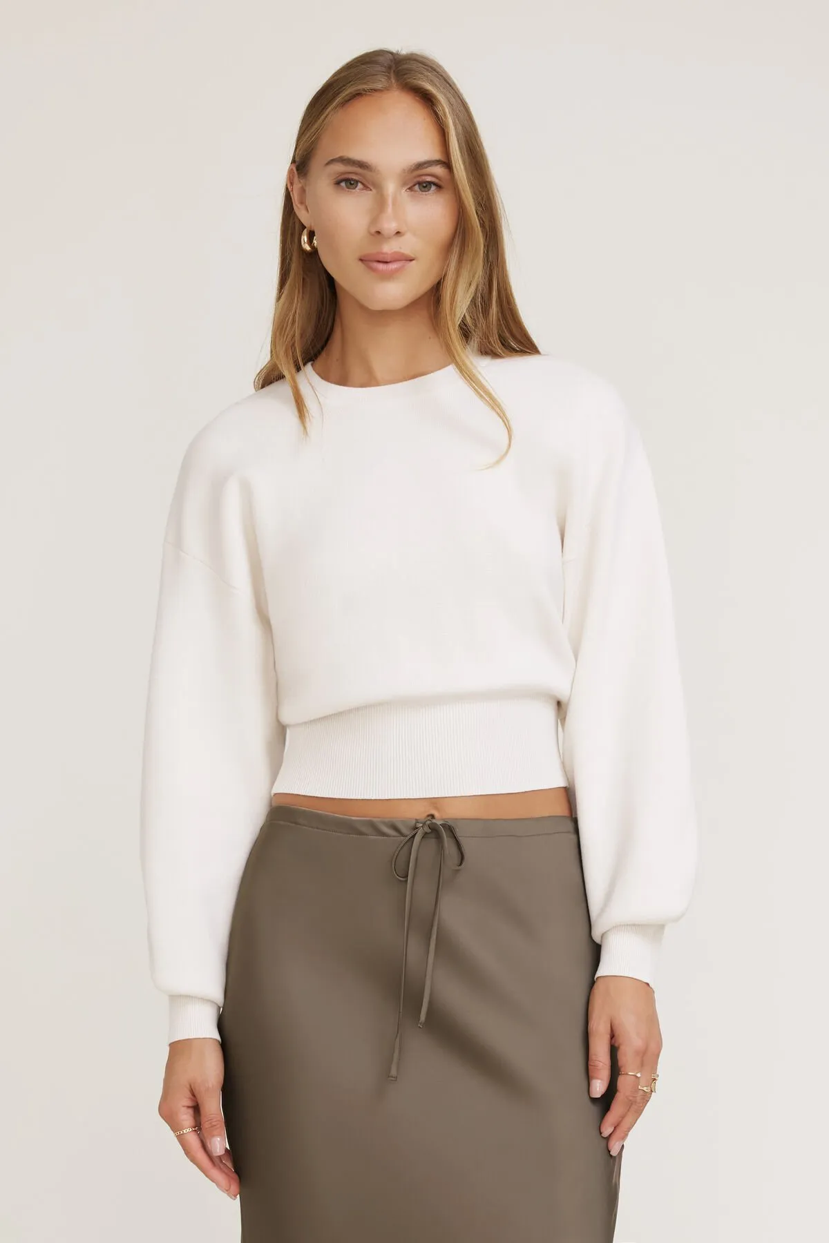 Balloon Sleeve Sweater sold by Dynamite product image thumbnail 4