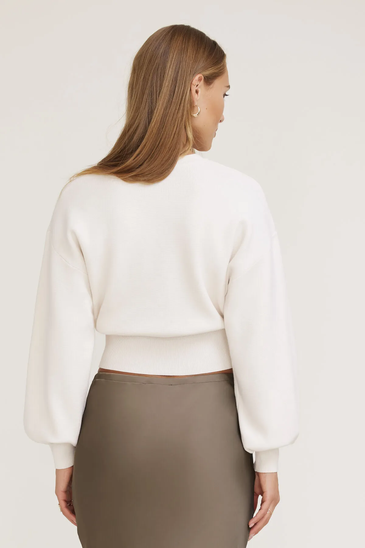 Balloon Sleeve Sweater sold by Dynamite product image thumbnail 5