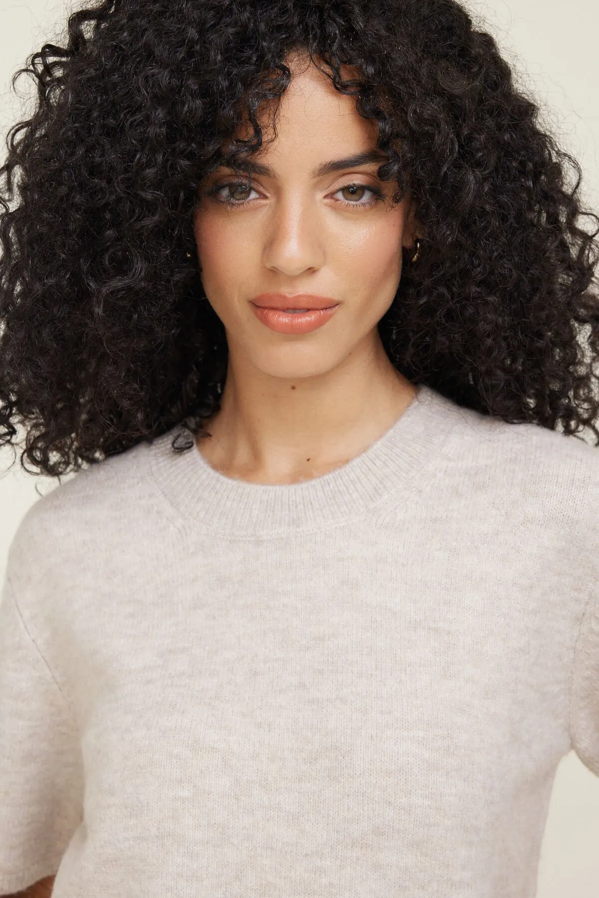 Aura Boxy Short Sleeve Sweater sold by Dynamite product image thumbnail 3