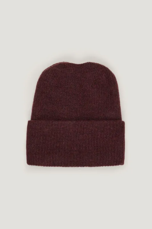 Foldover Knit Beanie sold by Dynamite