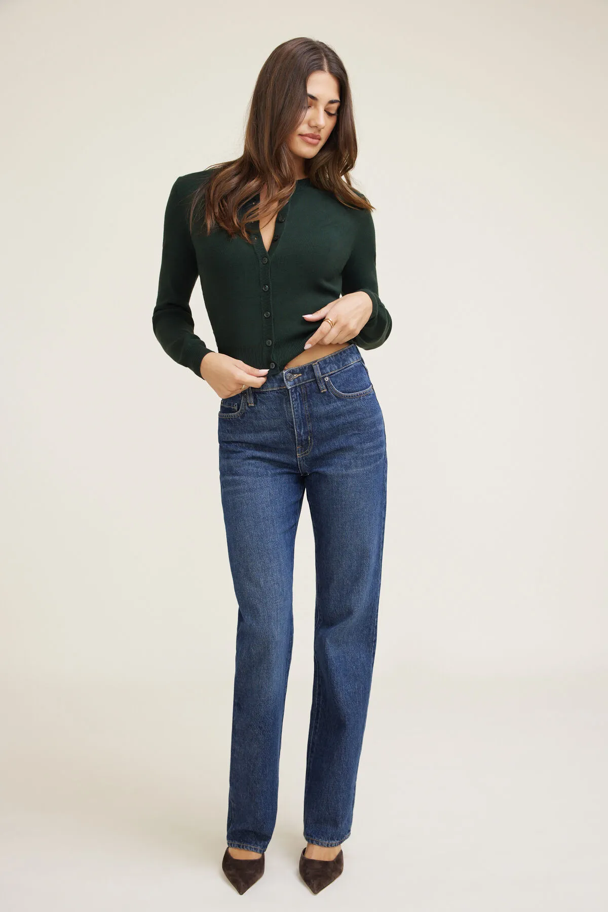 Rebecca Crewneck Cardigan sold by Dynamite product image thumbnail 2