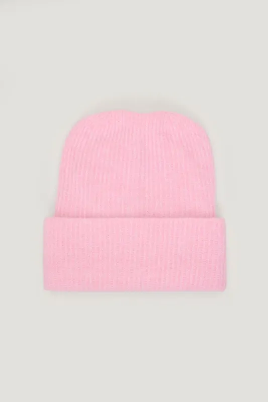 Foldover Knit Beanie sold by Dynamite