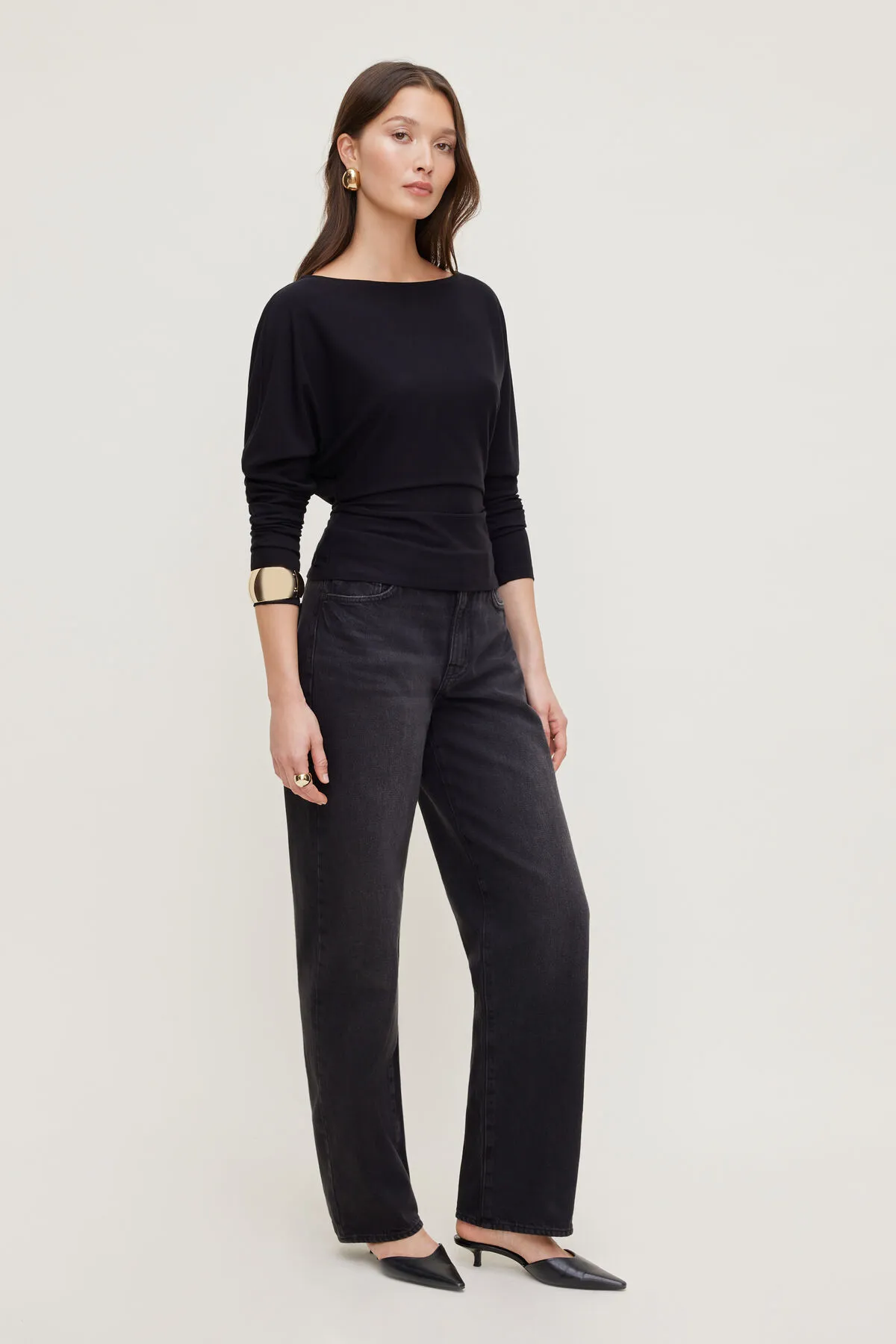 Mira Dolman Sleeve Top sold by Dynamite product image thumbnail 3