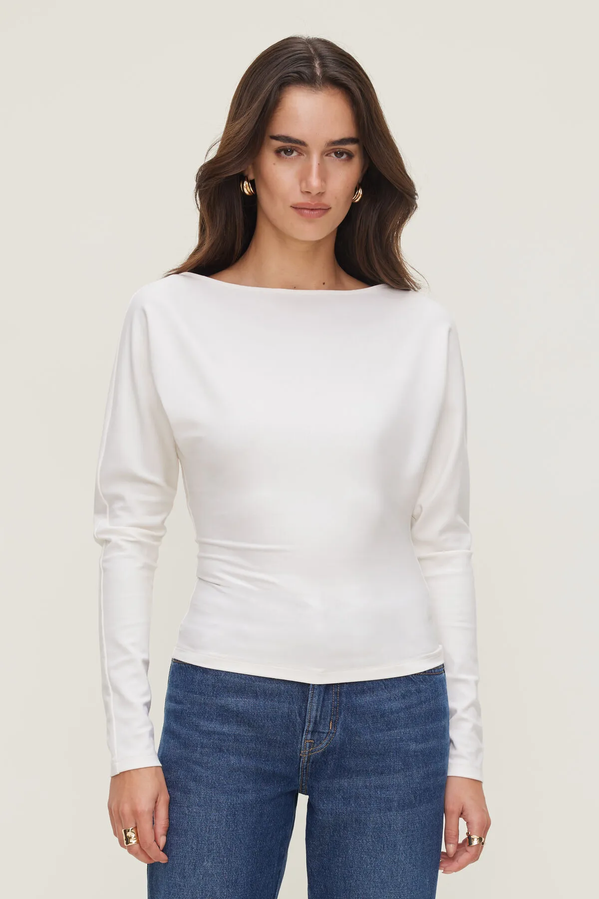 Mira Dolman Sleeve Top sold by Dynamite product image thumbnail 4