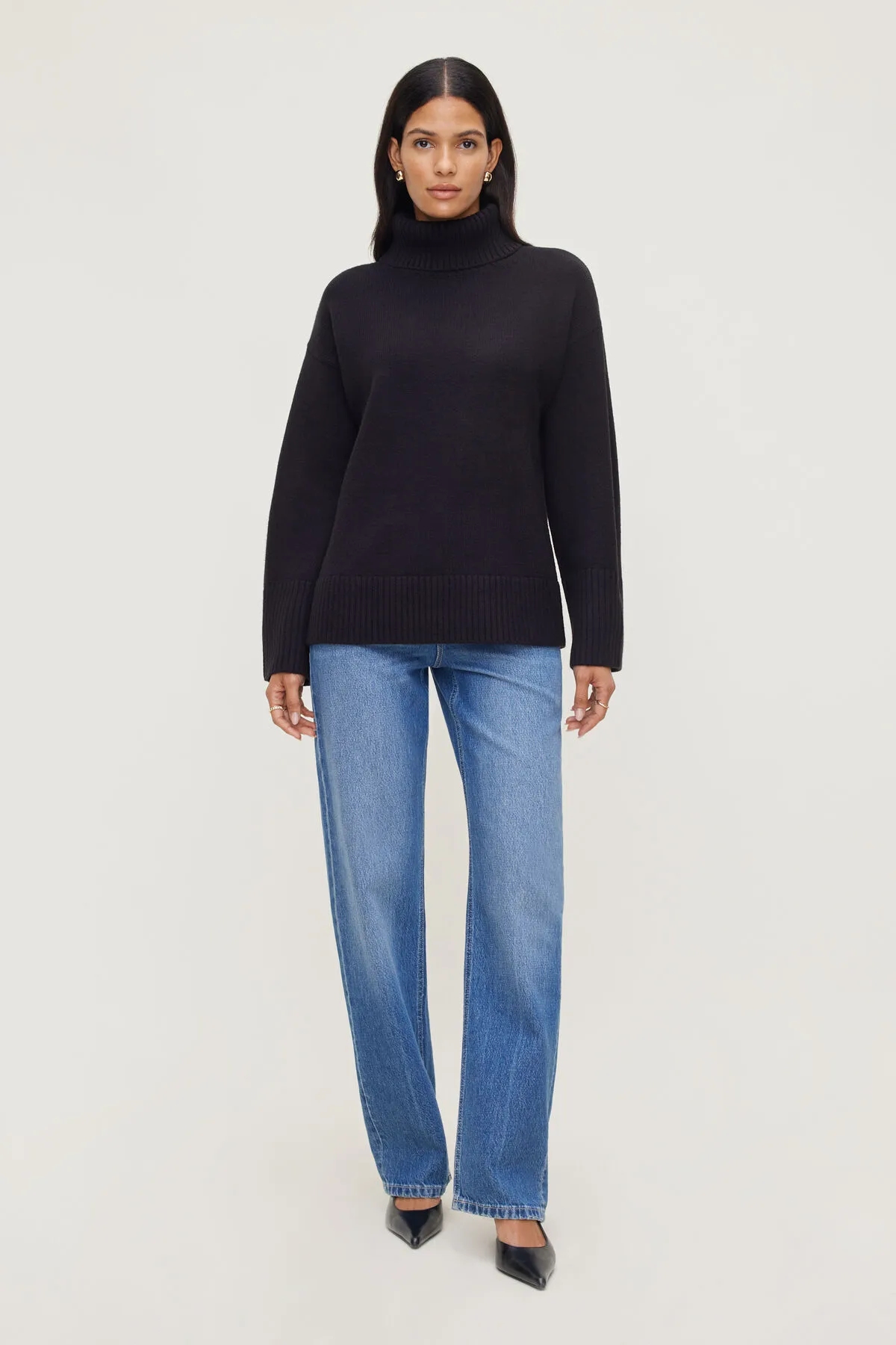 Evy Turtleneck Sweater sold by Dynamite