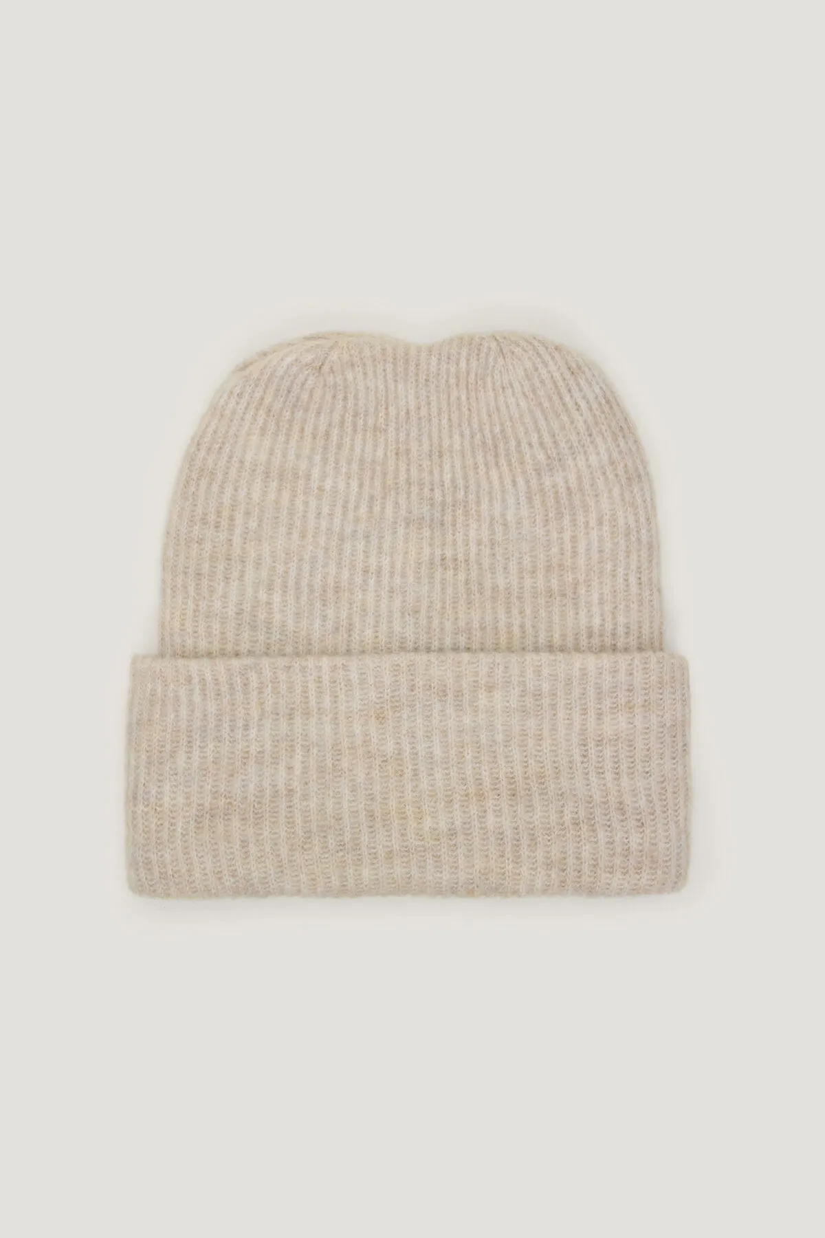 Foldover Knit Beanie sold by Dynamite