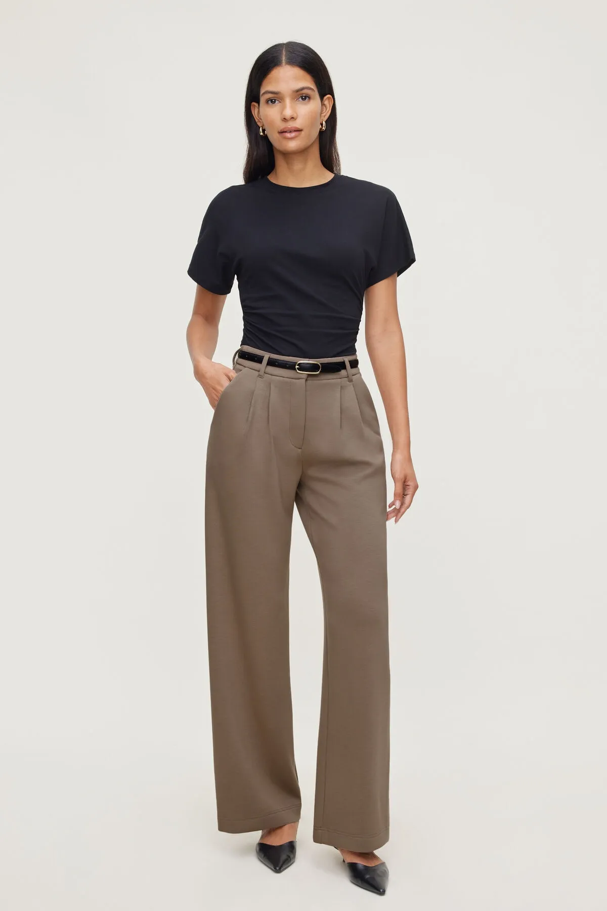Alex Anywear Wide Leg Pants sold by Dynamite