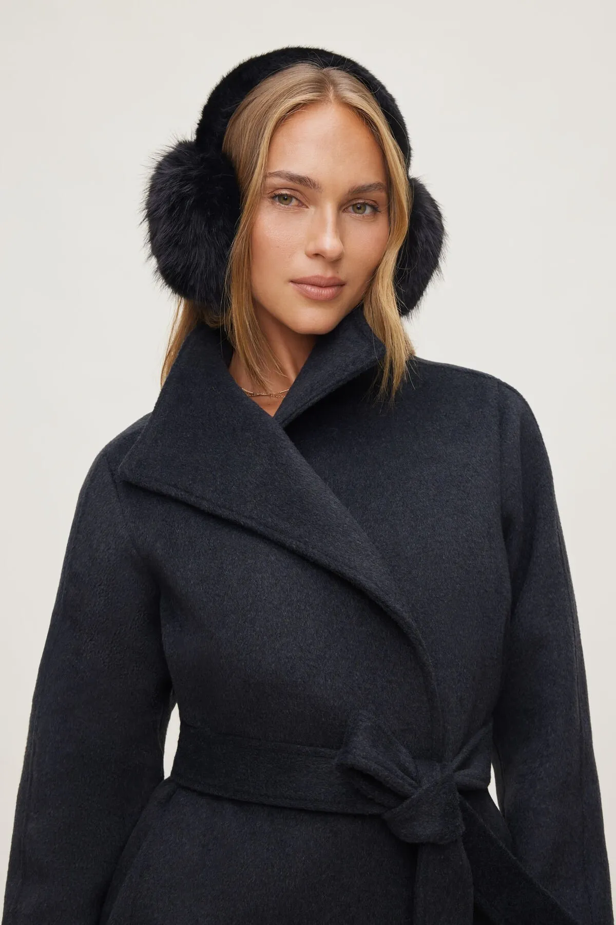 Allover Faux Fur Earmuffs sold by Dynamite product image thumbnail 2