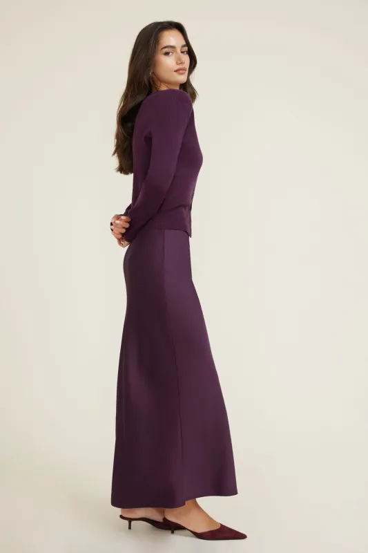 Satin Maxi Skirt sold by Dynamite