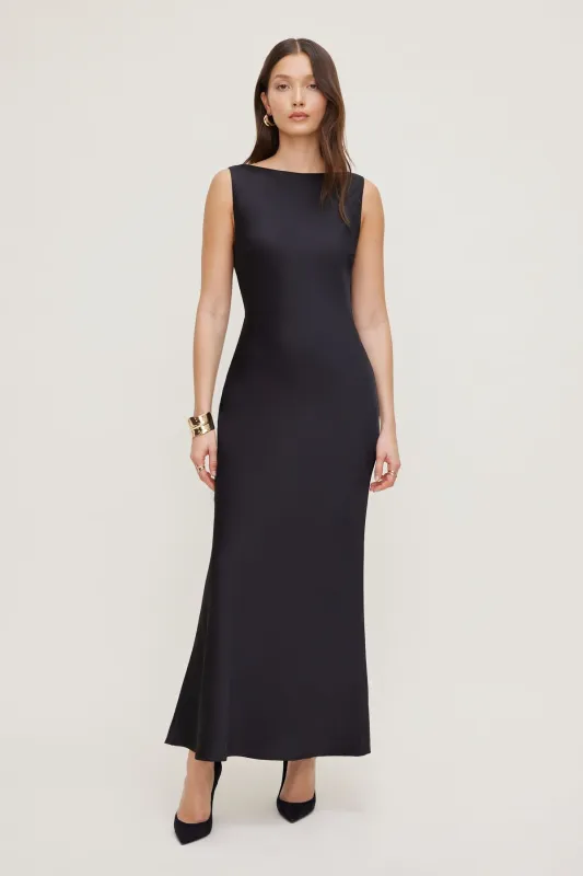 Nora Satin Maxi Slip Dress sold by Dynamite