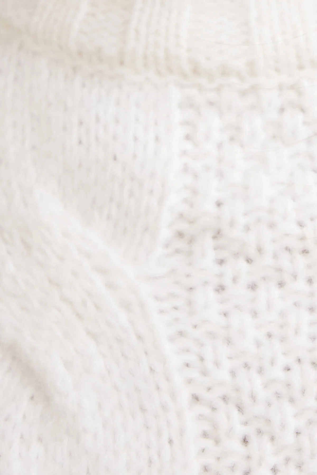 Sasha Cable Knit Funnel Neck Sweater sold by Dynamite product image thumbnail 5