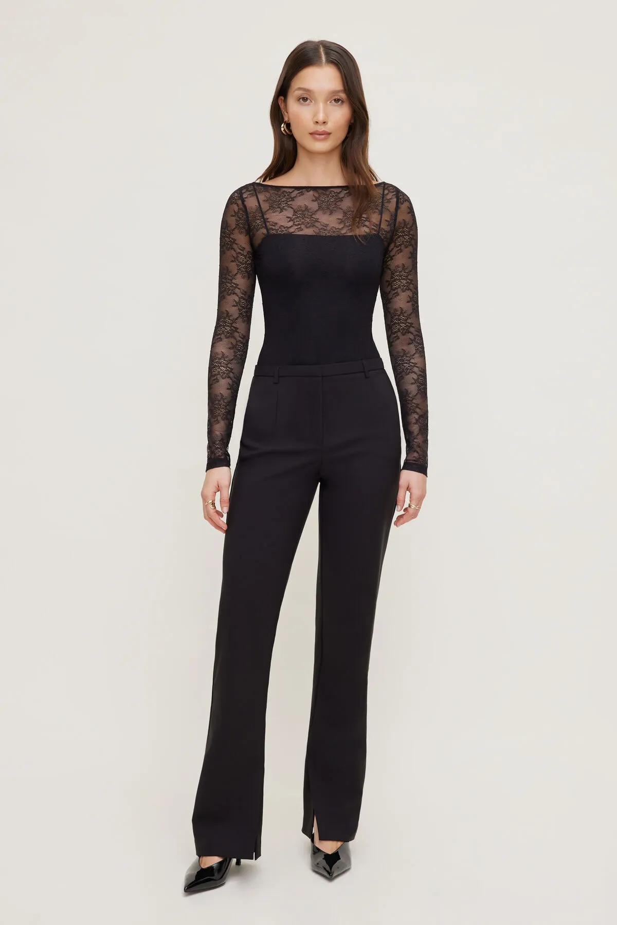 Dylane Lace Bodysuit sold by Dynamite