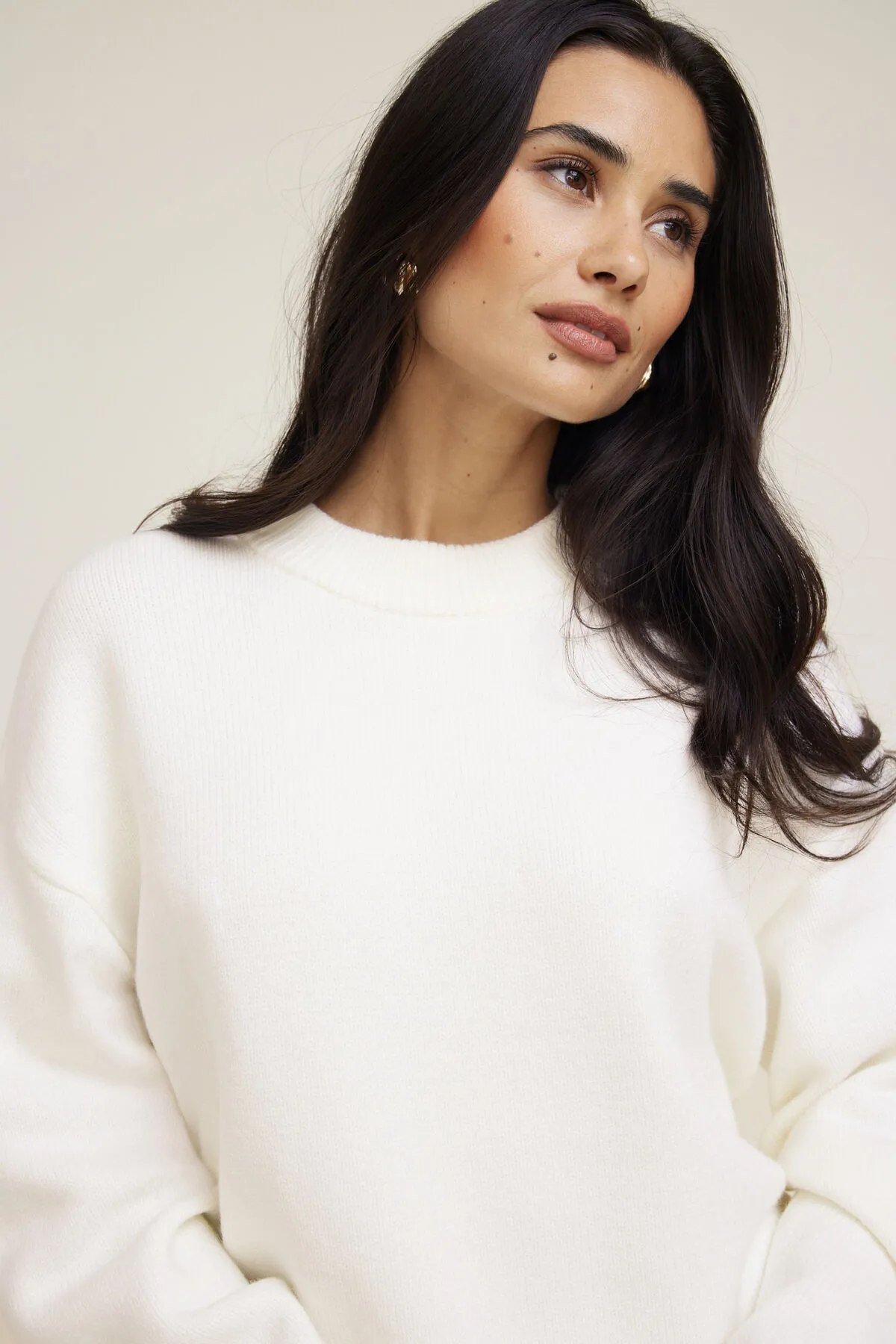 Oversized Crewneck Sweater sold by Dynamite product image thumbnail 3