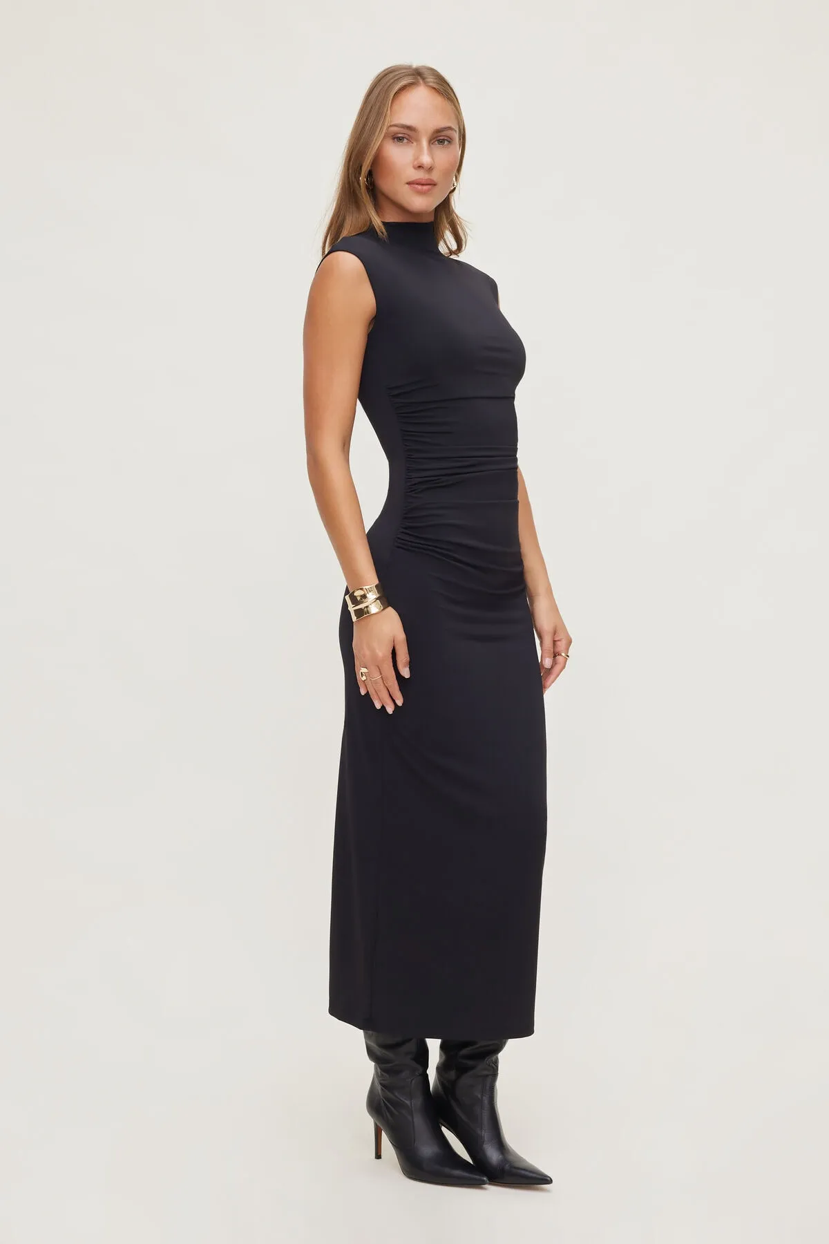 Bria Sculpt Maxi Dress sold by Dynamite product image thumbnail 3
