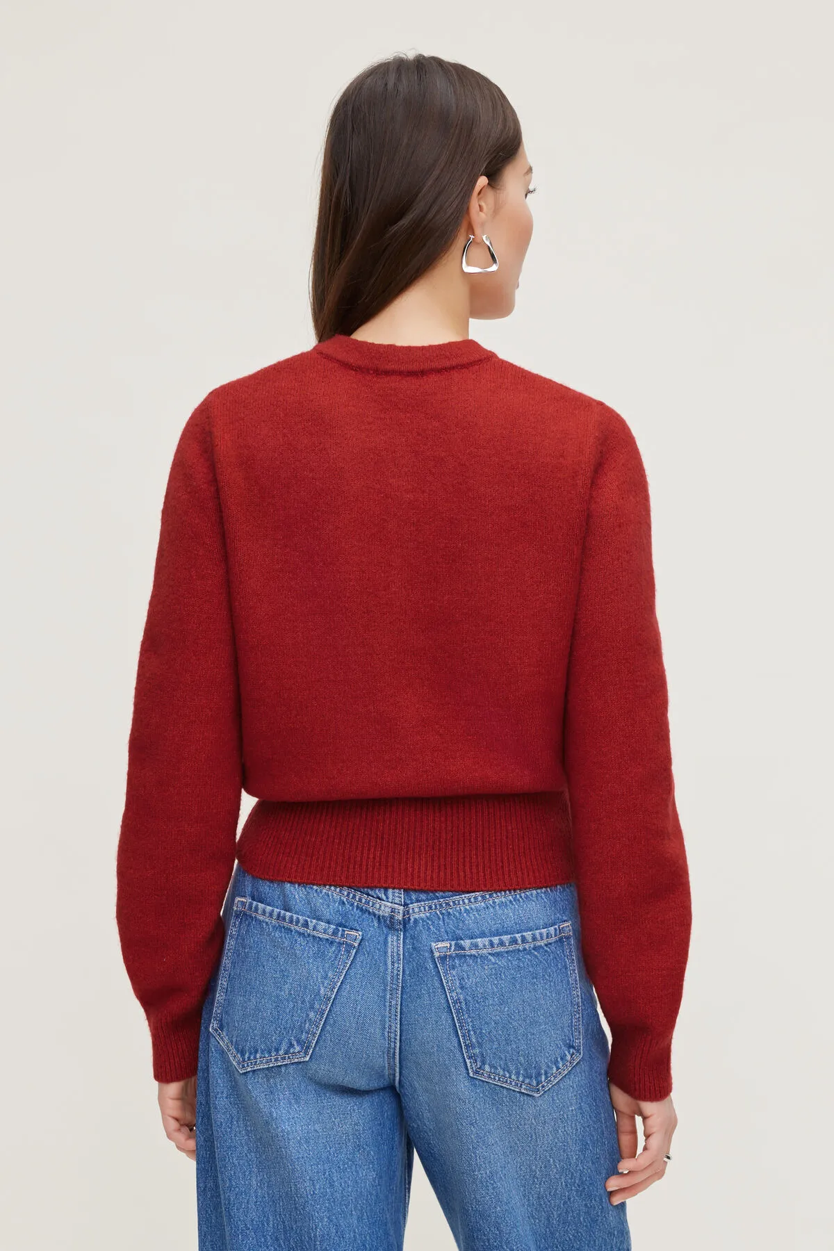 Rebecca Bow Button Cardigan sold by Dynamite product image thumbnail 5