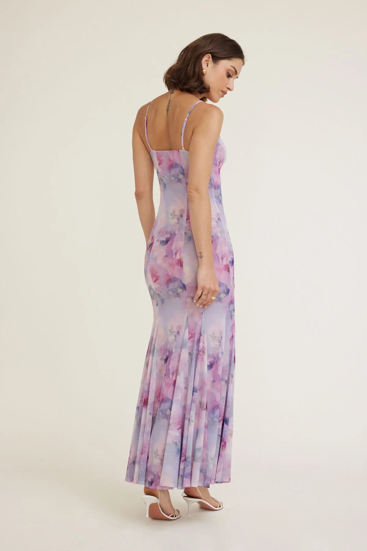 Dahlia Scoop Neck Mermaid Maxi Dress sold by Dynamite product image thumbnail 2