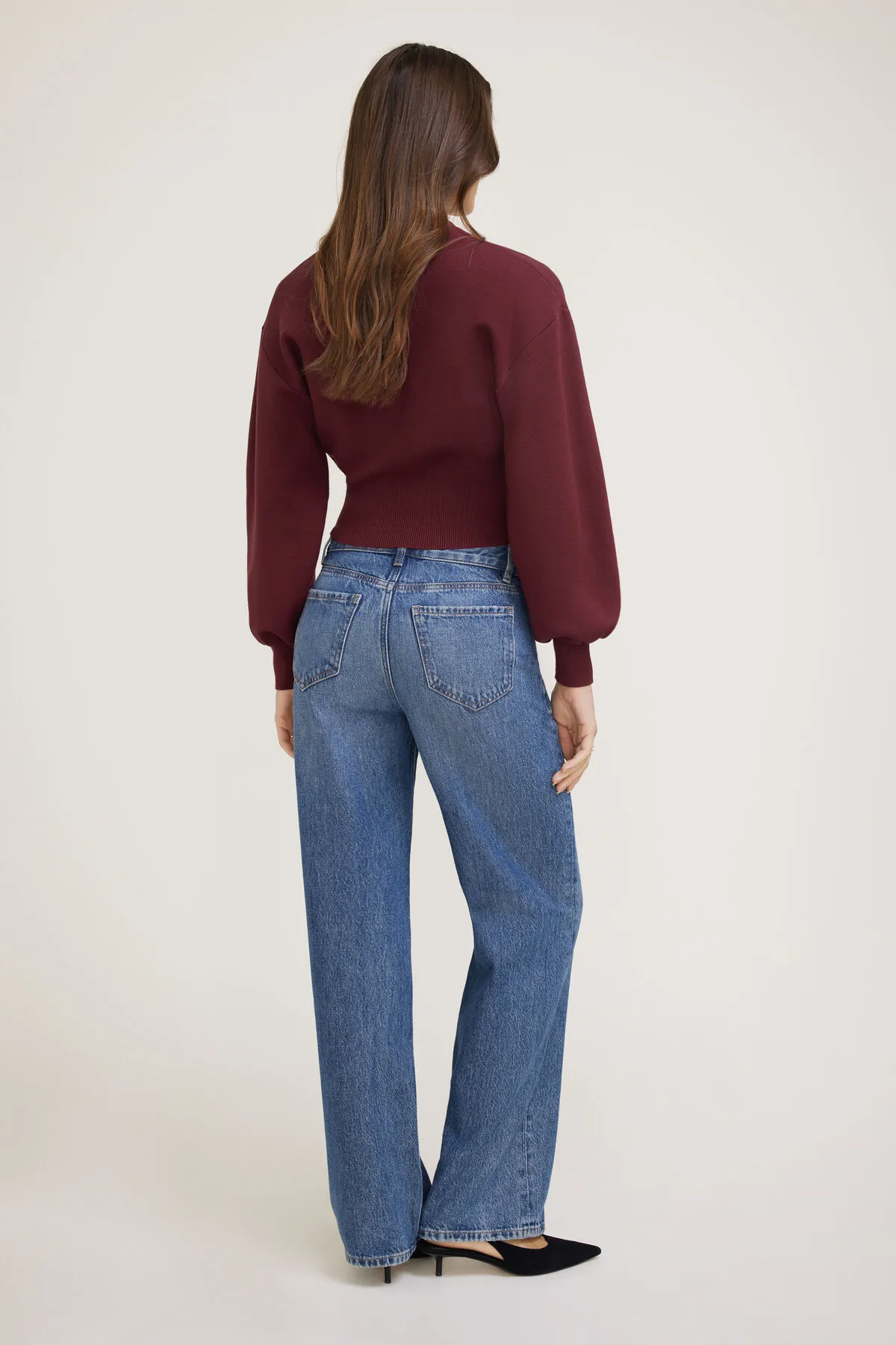 Balloon Sleeve Sweater sold by Dynamite product image thumbnail 2