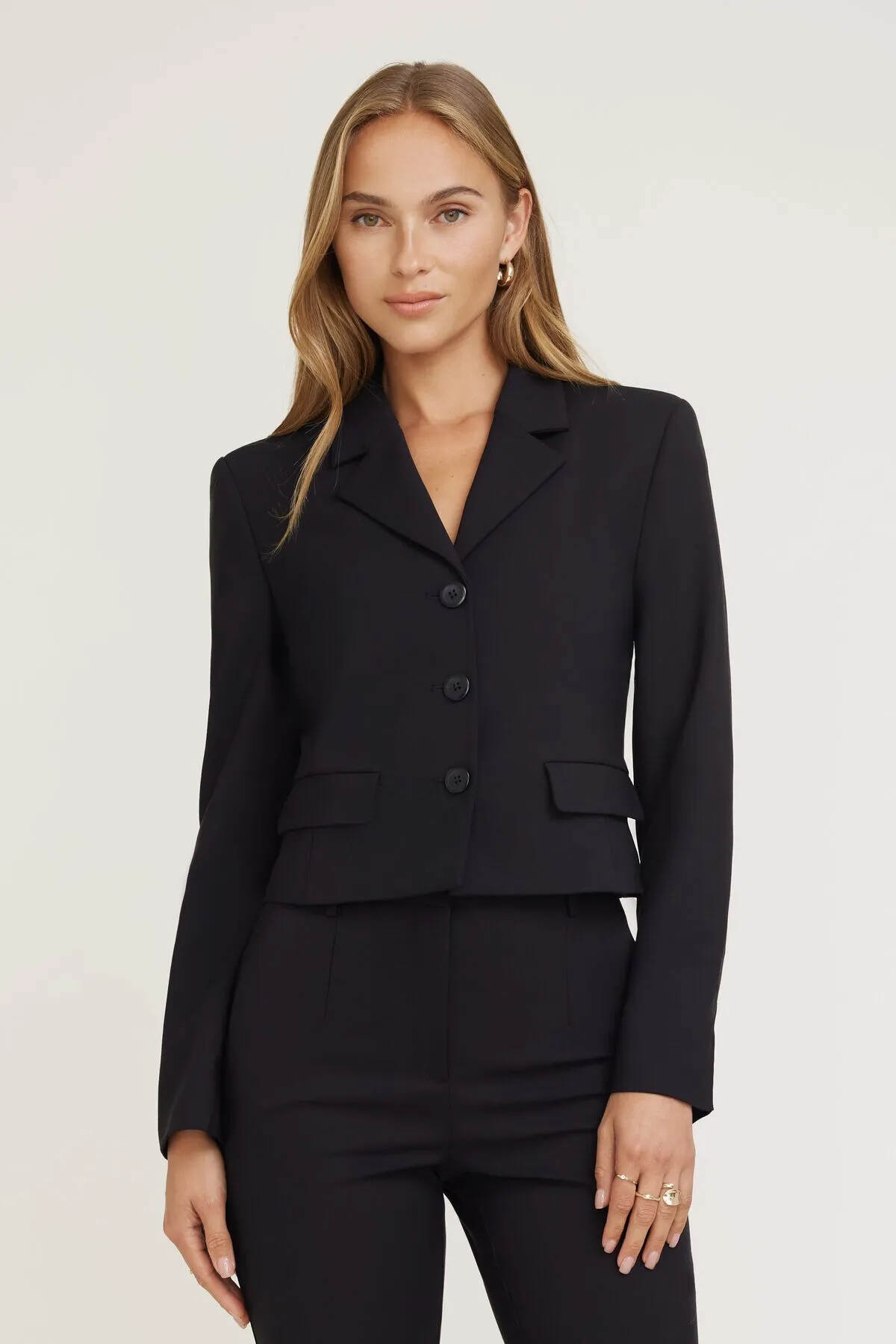 Short Fitted Blazer sold by Dynamite product image thumbnail 4