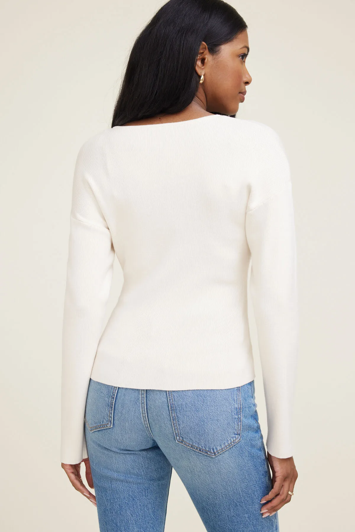 Fitted Drop Shoulder Cardigan sold by Dynamite product image thumbnail 5