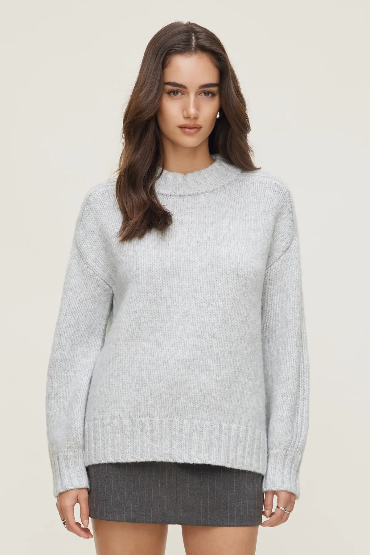 Mabel Chunky Crewneck Sweater sold by Dynamite product image thumbnail 4