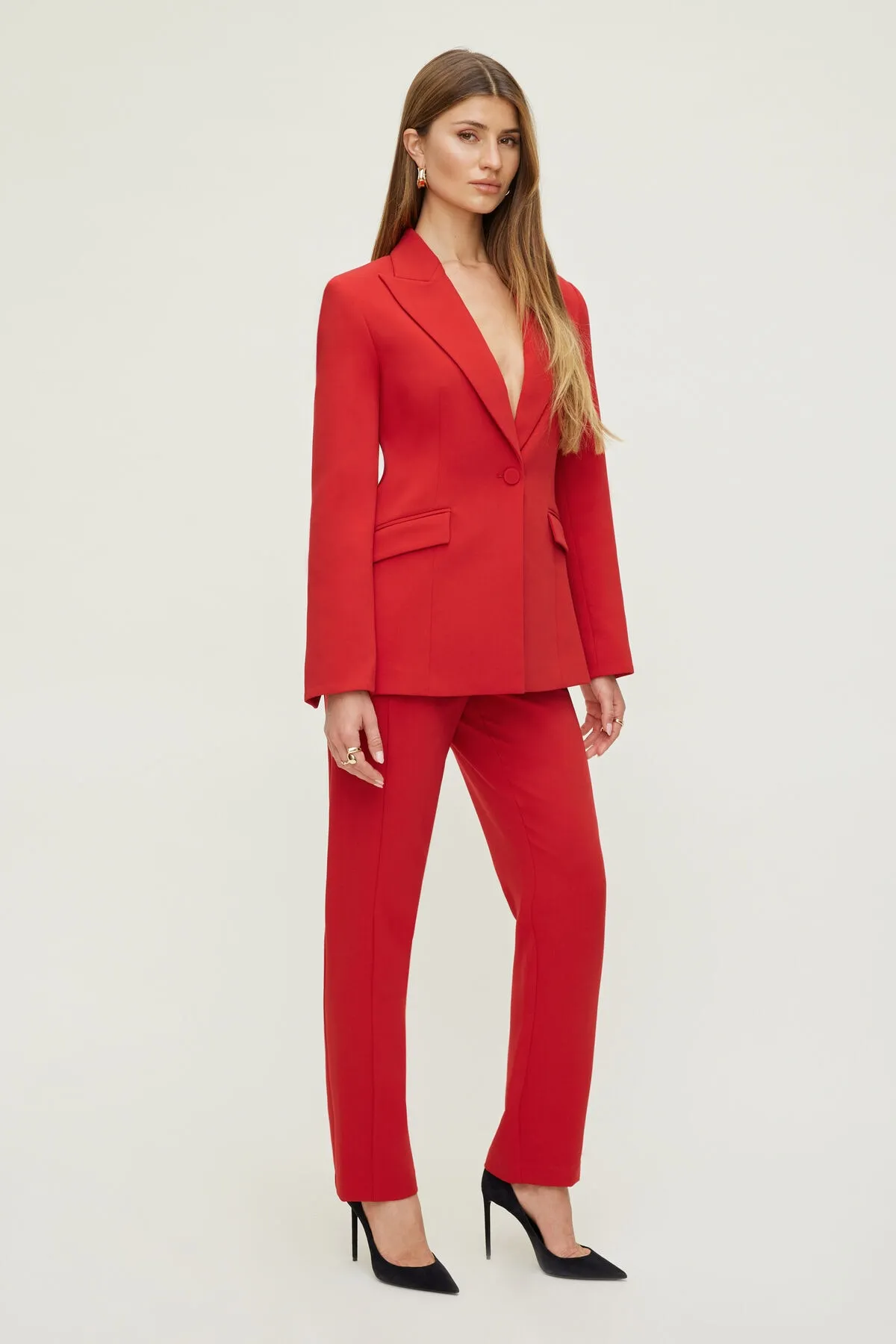 Anna Cinched Blazer sold by Dynamite product image thumbnail 3