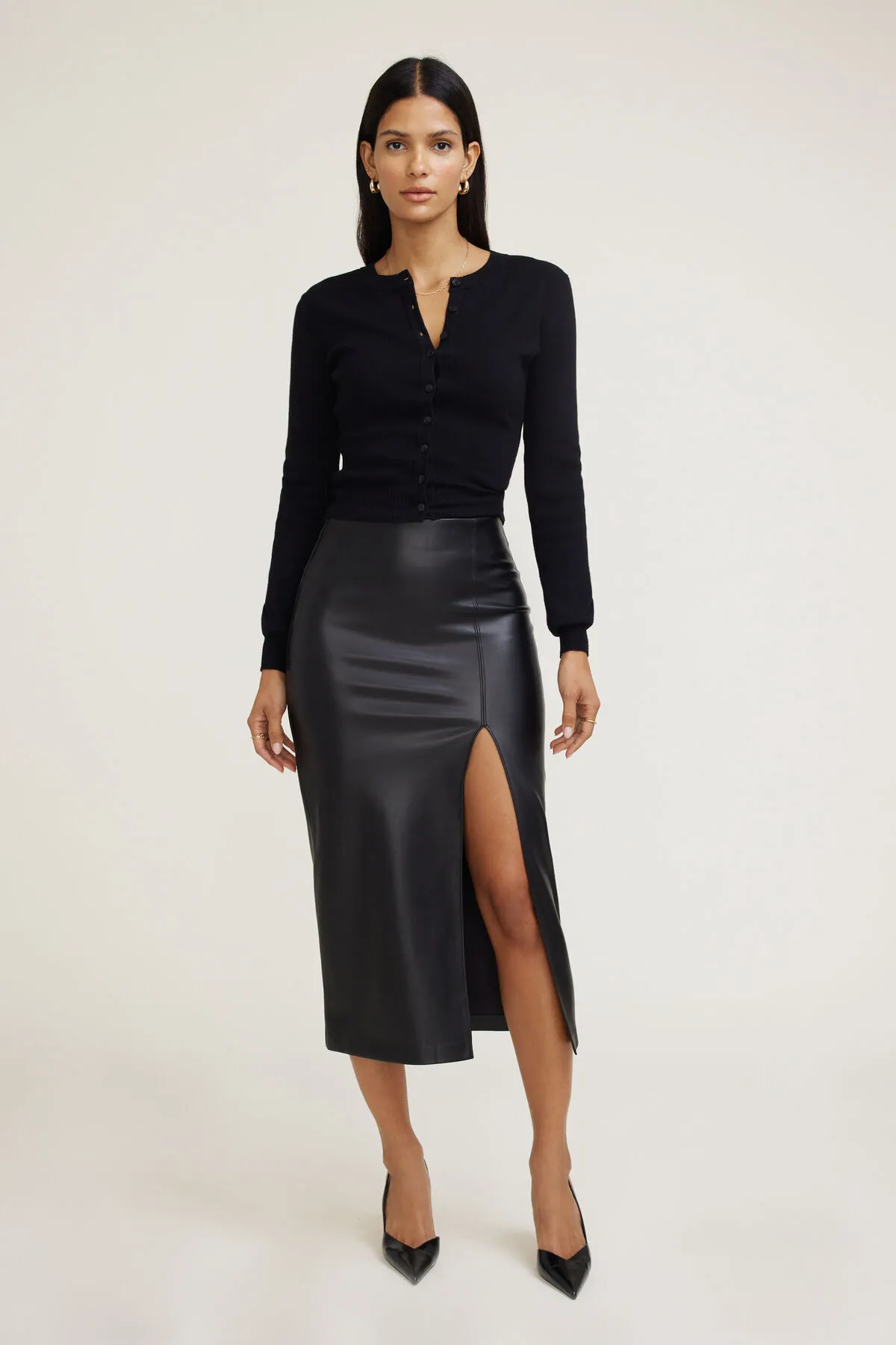 Rebecca Crewneck Cardigan sold by Dynamite