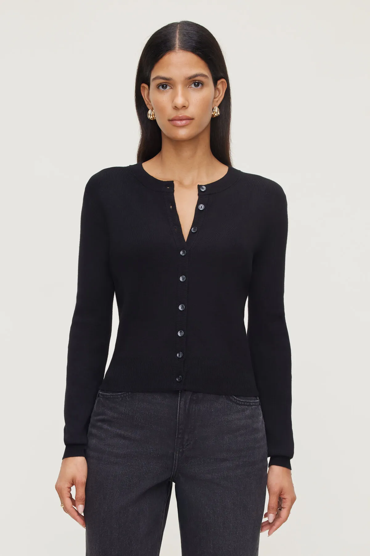 Rebecca Crewneck Cardigan sold by Dynamite product image thumbnail 4