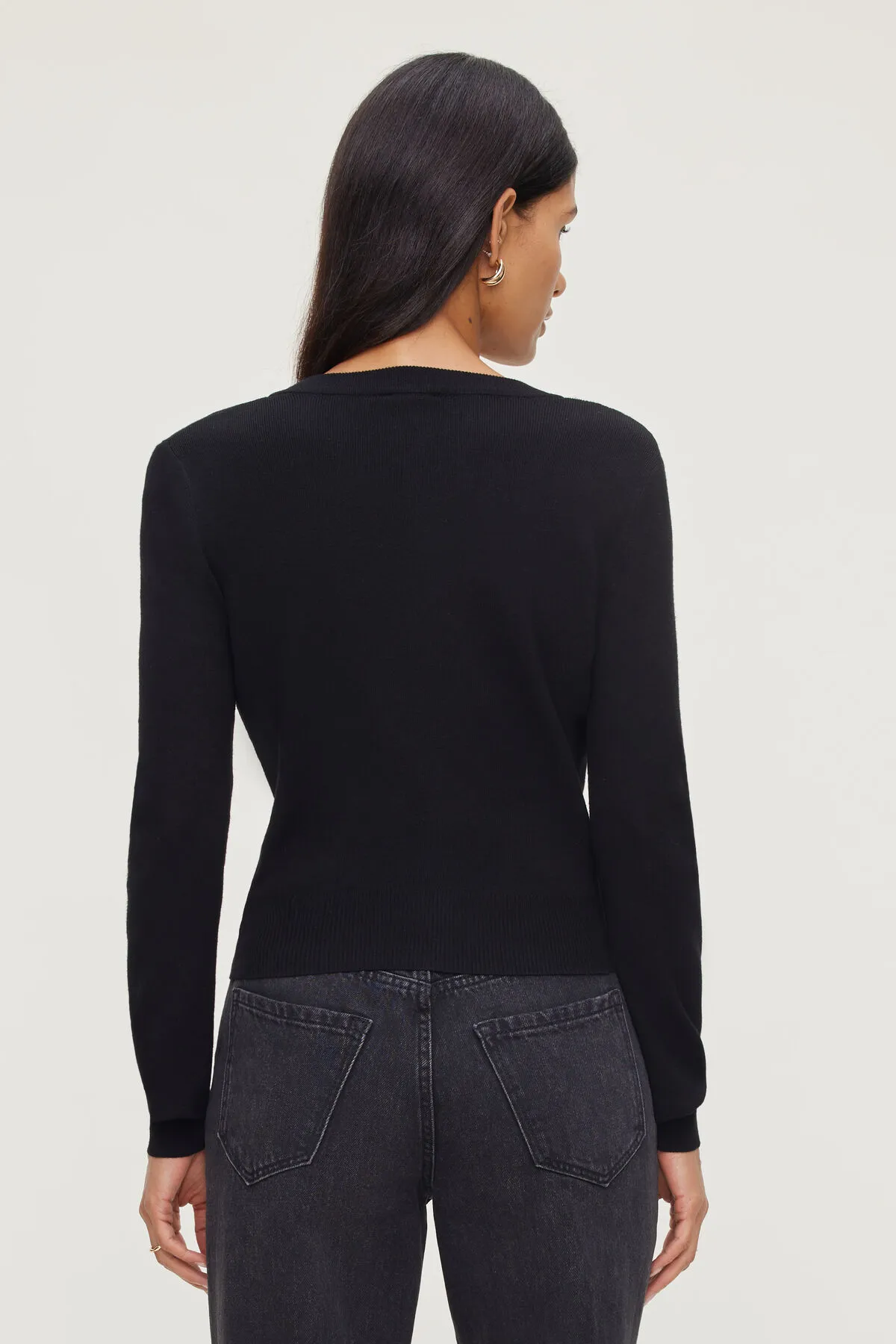 Rebecca Crewneck Cardigan sold by Dynamite product image thumbnail 5