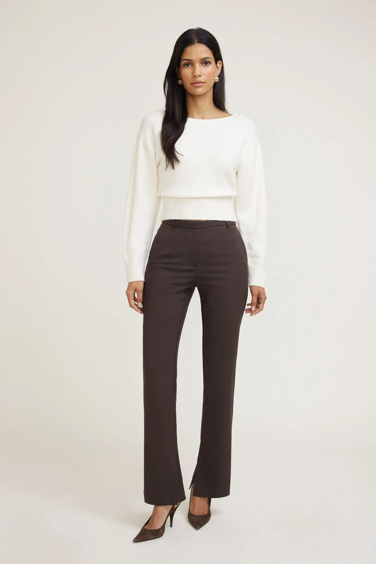 High Rise Slim Leg Pants sold by Dynamite