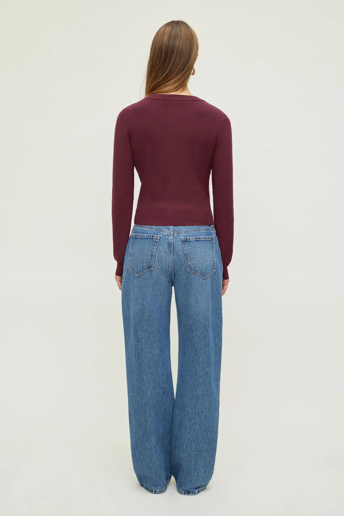 Rebecca Crewneck Cardigan sold by Dynamite product image thumbnail 2