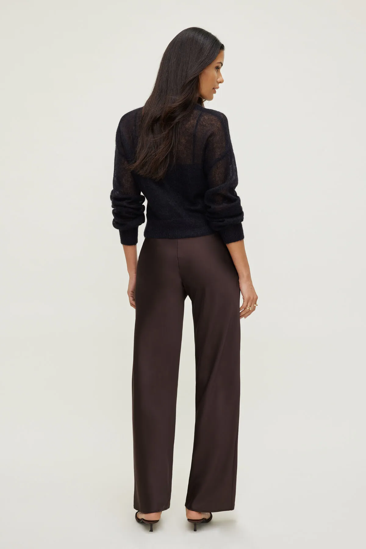 Wide Leg Satin Pants sold by Dynamite product image thumbnail 2