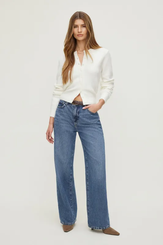 Rebecca Crewneck Cardigan sold by Dynamite