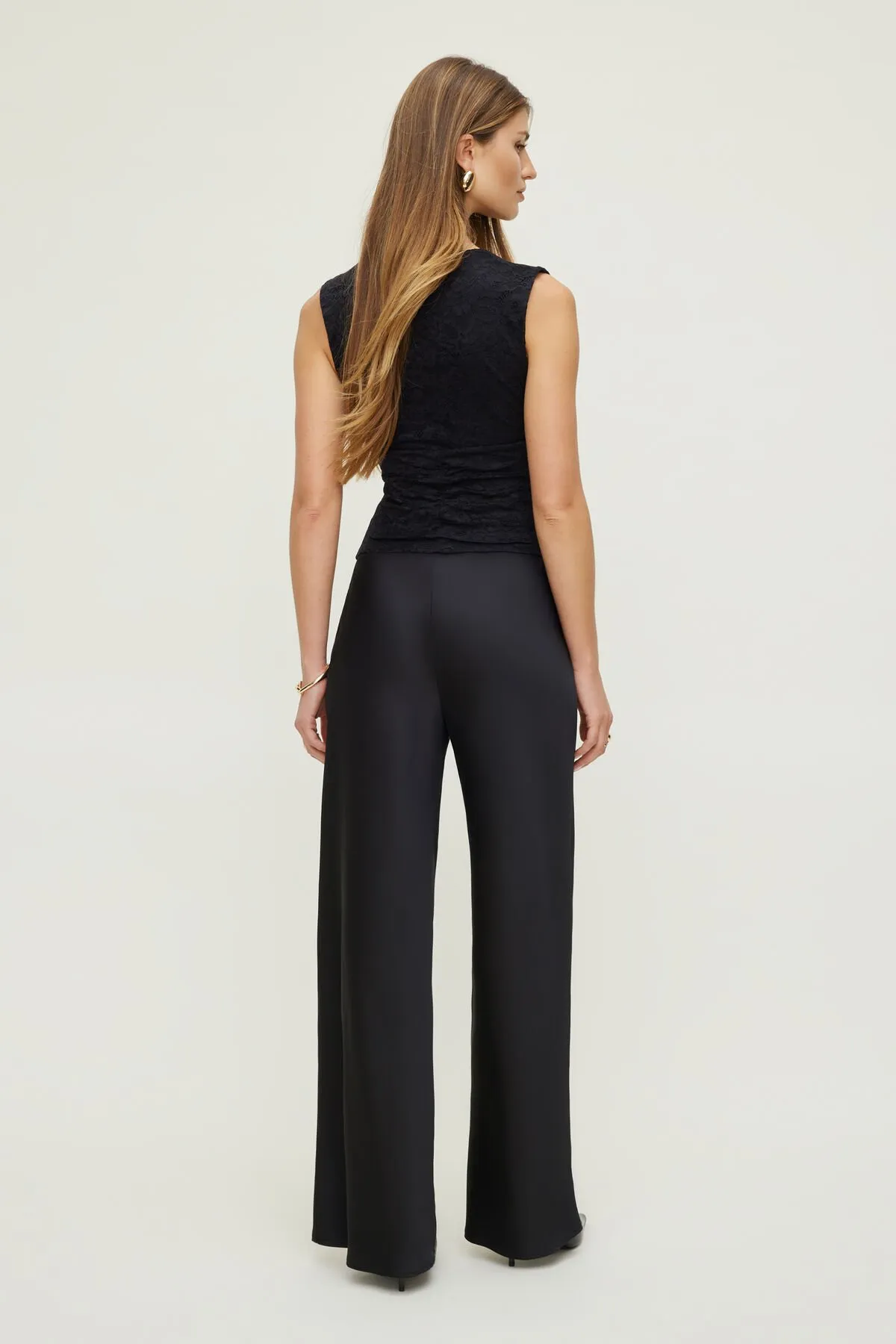 Wide Leg Satin Pants sold by Dynamite product image thumbnail 2